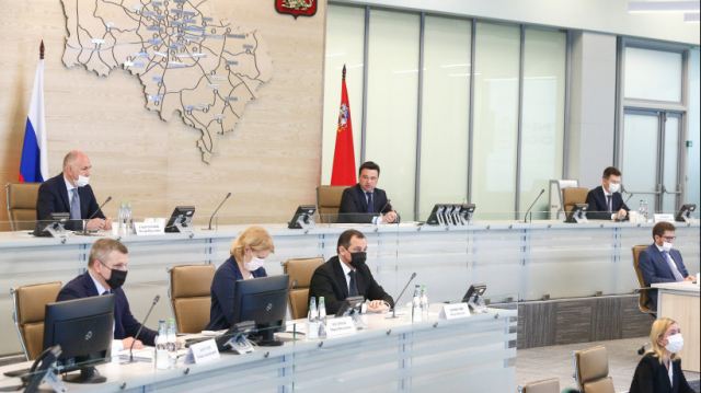 Андрей Воробьев провел совещание с главами городских округов в формате видеоконференции