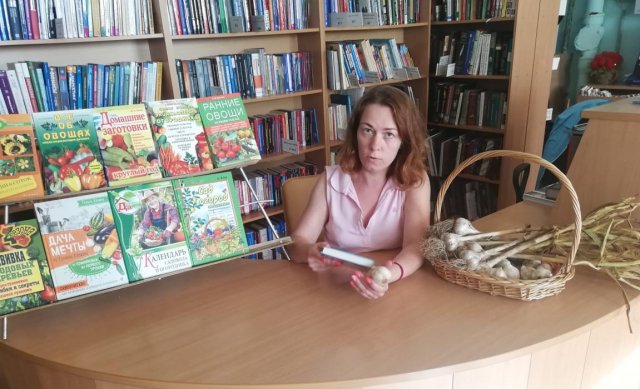 Рузские библиотекари: чеснок продлевает жизнь