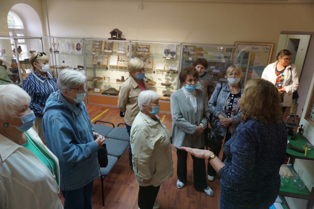 В Рузском музее побывали гости из Истры