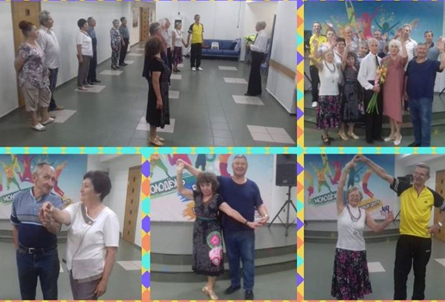 Рузские пенсионеры занимаются бальными танцами