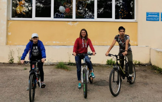Дороховчане участвовали в «ВелоБиблиоПробеге»