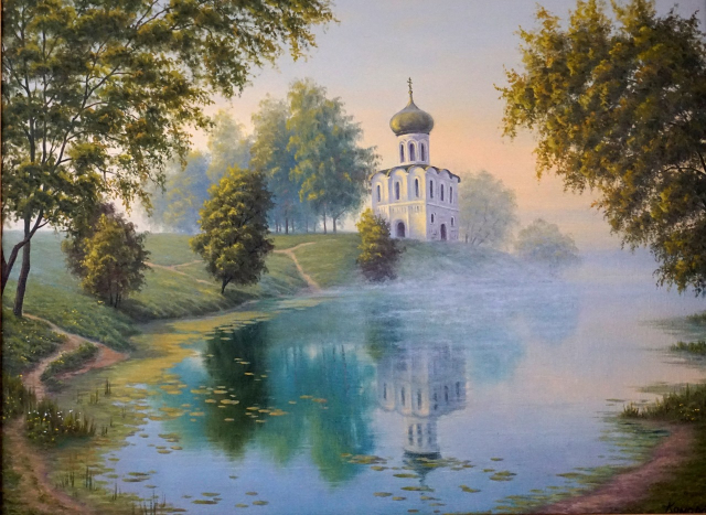 В краеведческом музее открылась выставка рузского художника