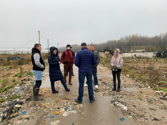 Администрация округа и минэкологии держат на контроле ситуацию в Щелканово