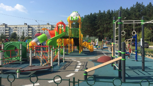 В следующем году в Рузском округе планируется установить 5 детских площадок