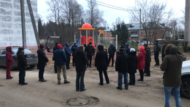 В Тучково прошла встреча с жителями