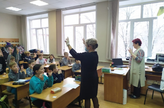 В Тучково школьники тренировали память
