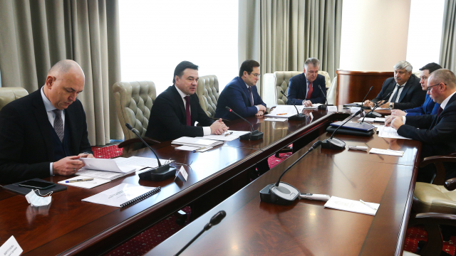 Андрей Воробьев провел совещание с руководителями правоохранительных органов региона