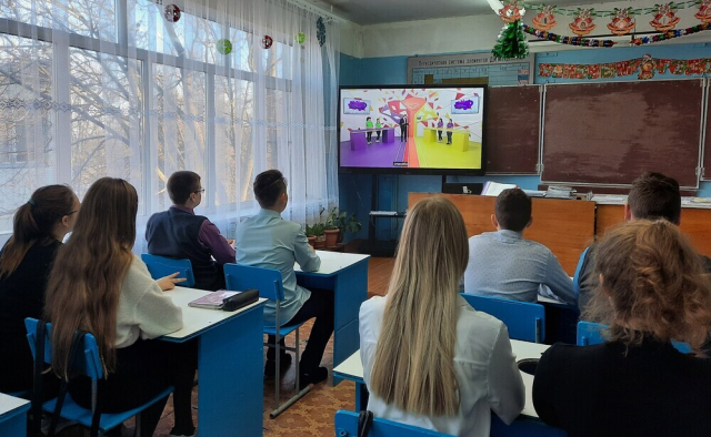Орешковские школьники побывали на уроке профориентации