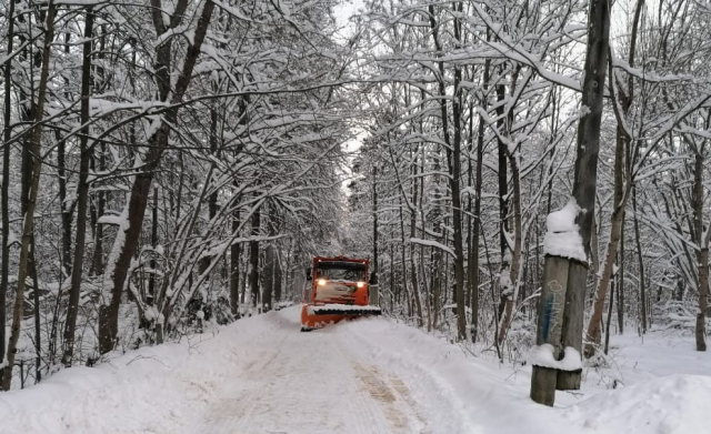 Из населенных пунктов РГО вывезено более 320 кубометров снега