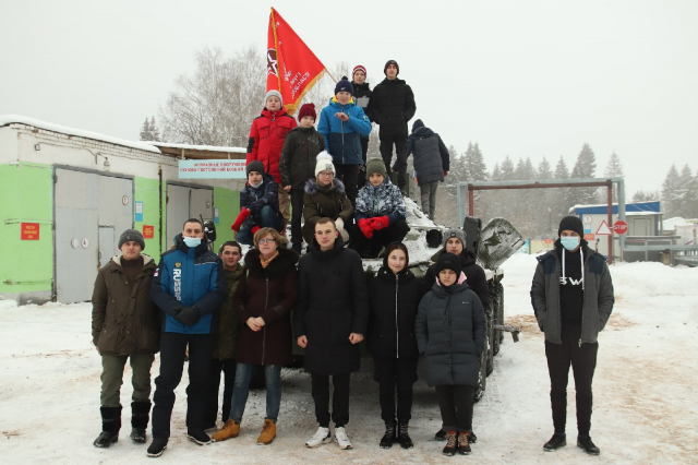 Рузские юнармейцы участвовали в «Рождественских стартах»