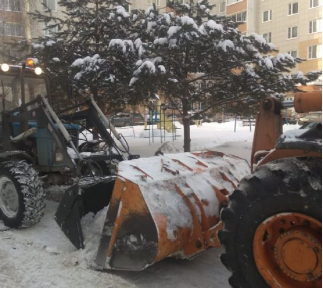 В Рузском округе продолжают ликвидировать последствия снегопада
