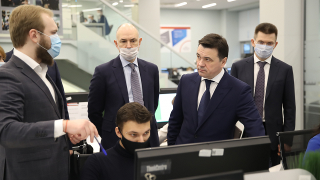 Андрей Воробьев проверил работу Центра управления регионом