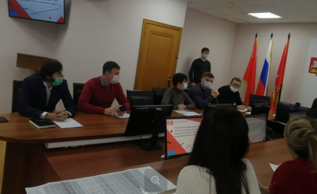 В Рузском округе обсудили вопросы собираемости средств за вывоз ТКО 
