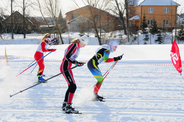 В Рузском округе прошли лыжные гонки