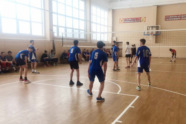 Старорузские волейболисты одержали победу в муниципальном турнире