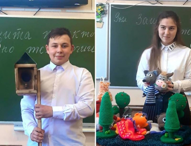 Дороховские школьники защищали свои проекты  