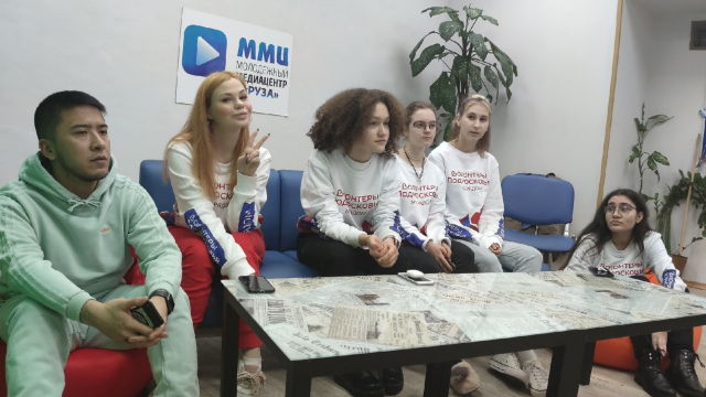 Волонтеры Рузского округа приняли участие в телемосте