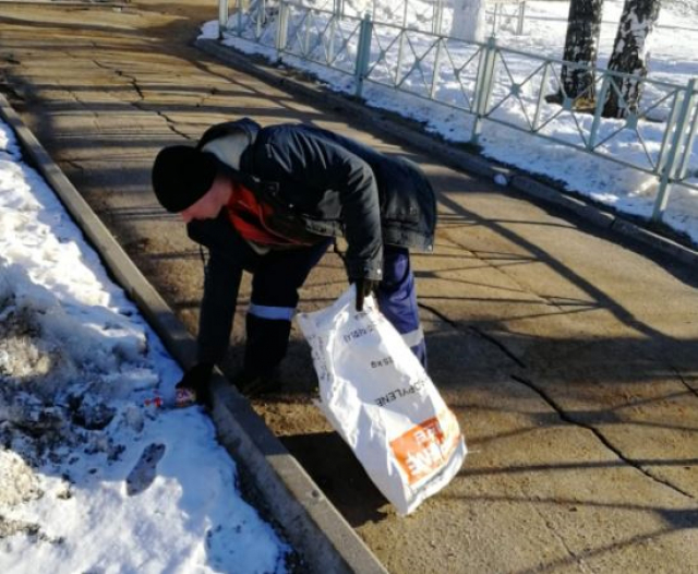 В Рузском округе наводят чистоту в населенных пунктах