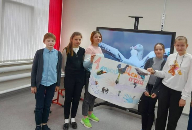 В Космодемьянской школе отметили День птиц