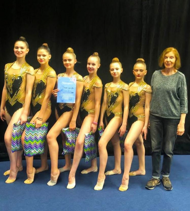 Рузские гимнастки соревновались в Одинцово
