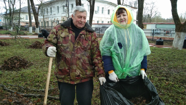 Жители Рузского округа наводят чистоту