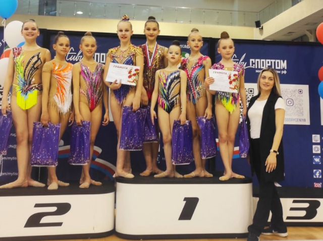 Рузские гимнастки – в десятке лучших в Подмосковье