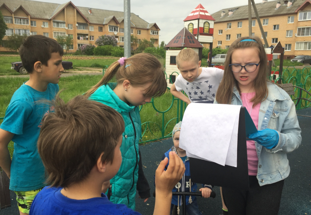 Юные лидинцы изучают ПДД