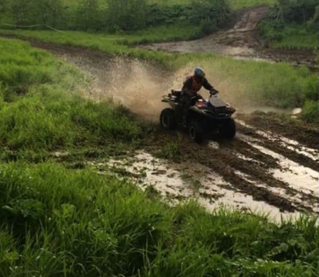 В Рузском округе соревновались на квадроциклах