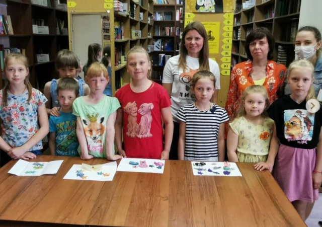 В Дороховской библиотеке мастерили из глины