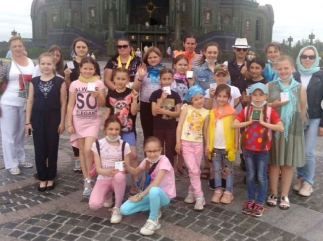  Юные дороховчане побывали в парке «Патриот»