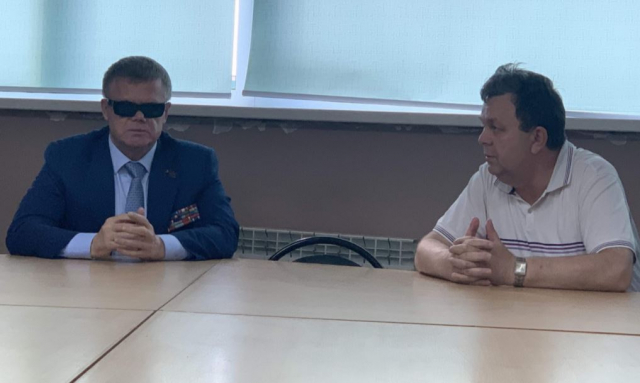 Владимир Вшивцев рассказал рузским общественникам о своей работе