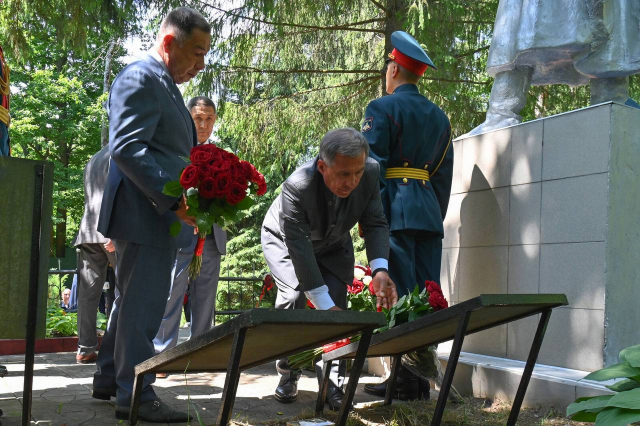 В Рузском округе побывал Президент Татарстана Рустам Минниханов