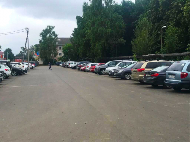 В Тучково – новая парковка