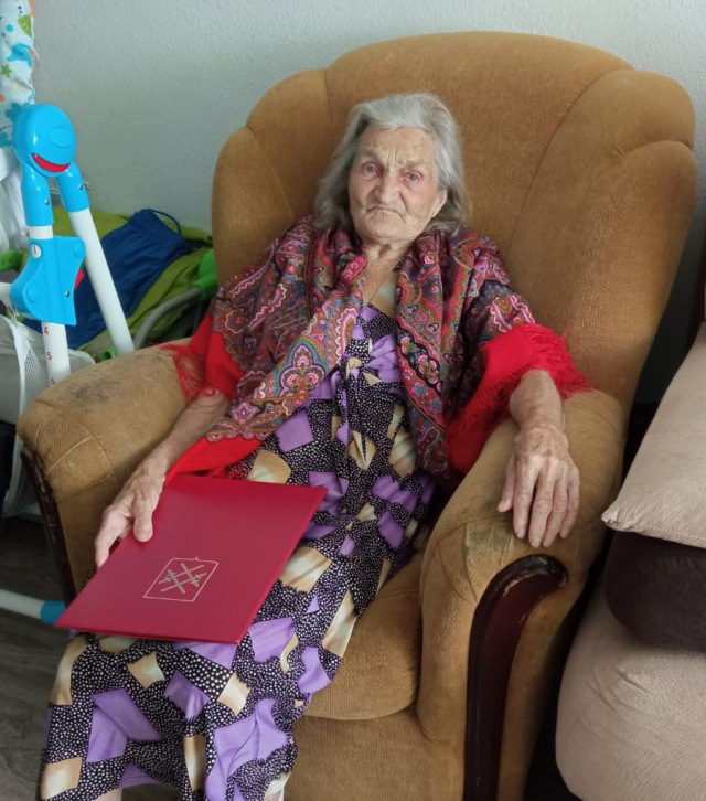 90 лет исполнилось жительнице Дорохово