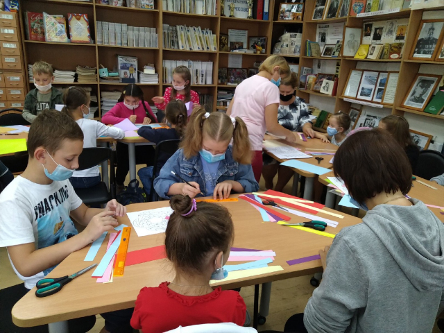 Мастер-класс провели в Тучковской библиотеке