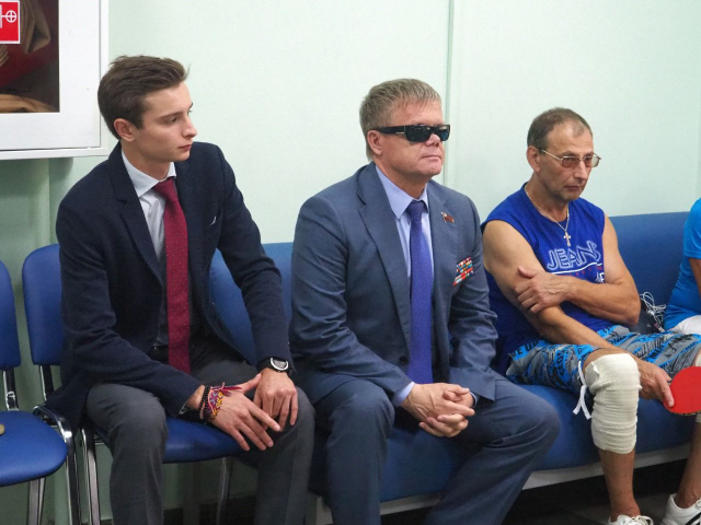 Владимир Вшивцев посетил турнир в Рузе