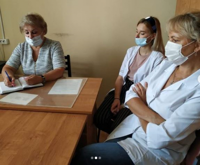 Депутат Мособлдумы  посетила Колюбакинскую поликлинику