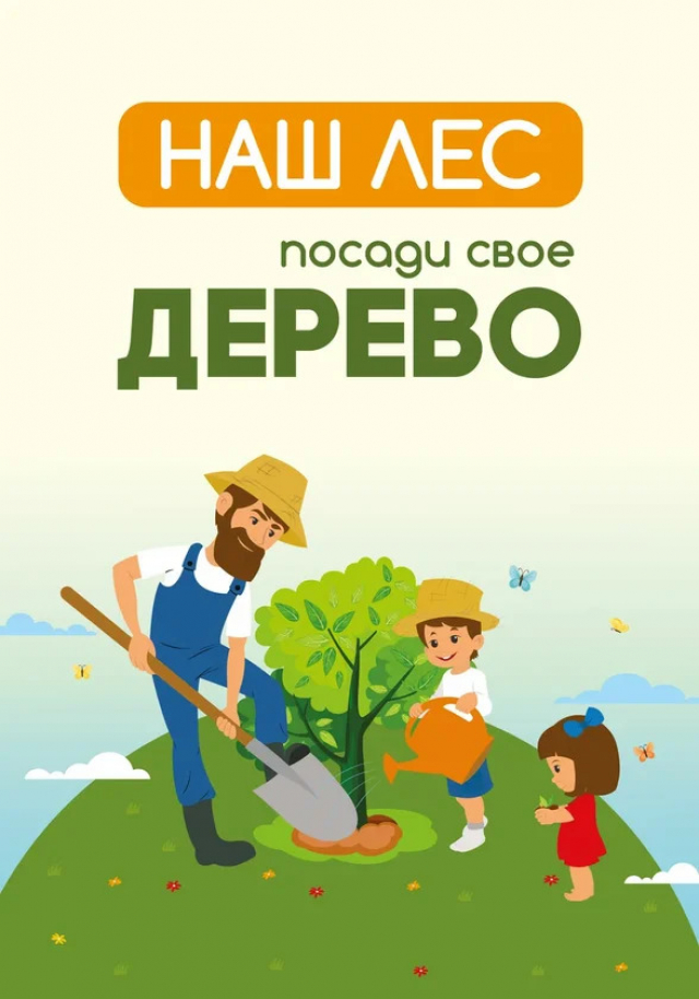 В Рузском округе пройдет акция «Наш лес. Посади свое дерево»