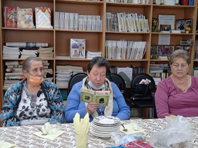 В Тучковой библиотеке отметили День пожилого человека