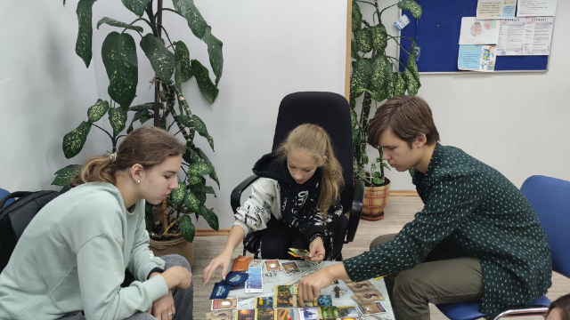 В Молодежном центре Рузского округа работает клуб настольных игр