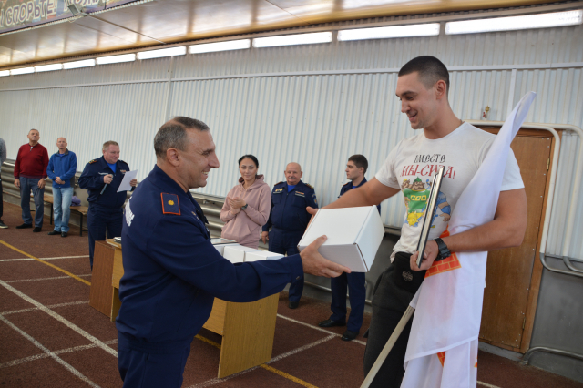 Рузский пожарный завоевал медаль по гиревому спорту   