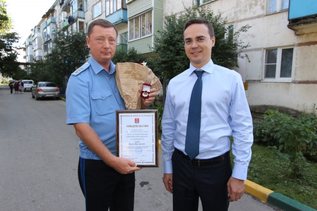 Глава областной Госжилинспекции высоко оценил реализацию программы ремонта подъездов в Рузском городском округе