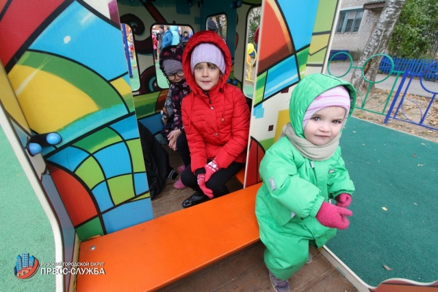 Рузский округ лидирует по количеству детских площадок среди муниципалитетов Подмосковья