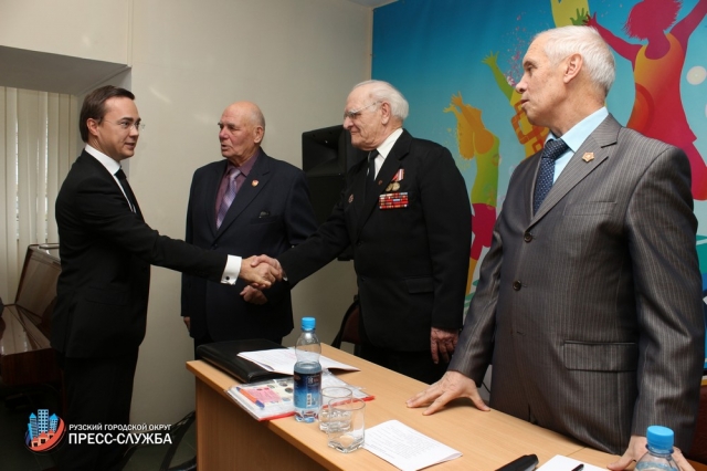 Глава Рузского городского округа принял участие в конференции Совета ветеранов округа