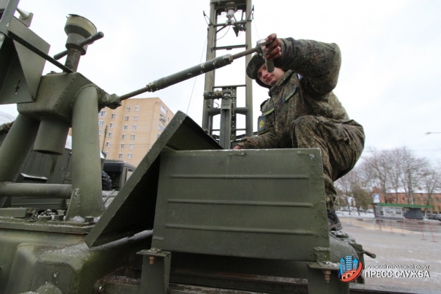 Выставкой военной техники и концертом в Рузском городском округе отметили юбилей воинской части