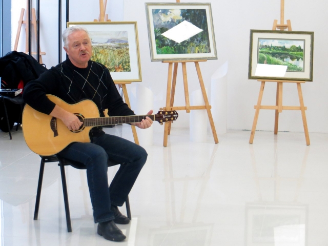 Выставка заслуженного художника РФ Владимира Чернова открылась в Рузе