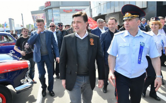 Андрей Воробьев принял участие в мероприятии, посвященном открытию мотосезона в Подмосковье