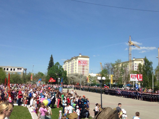В Рузском муниципальном районе прошел Парад Победы