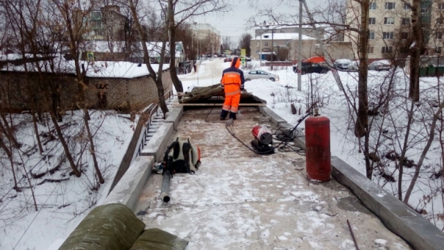 Пешеходный мост в поселке Тучково отремонтируют в феврале