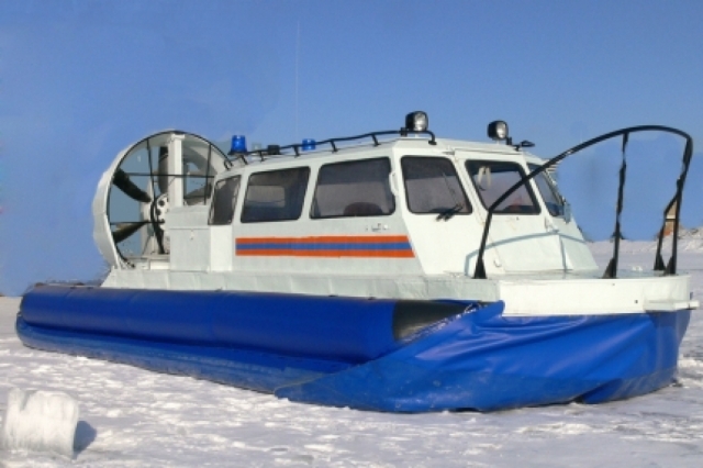 Судна на воздушной подушке патрулируют водохранилища Рузского округа
